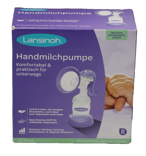 Lansinoh handmilchpumpe - handmilchpumpe,